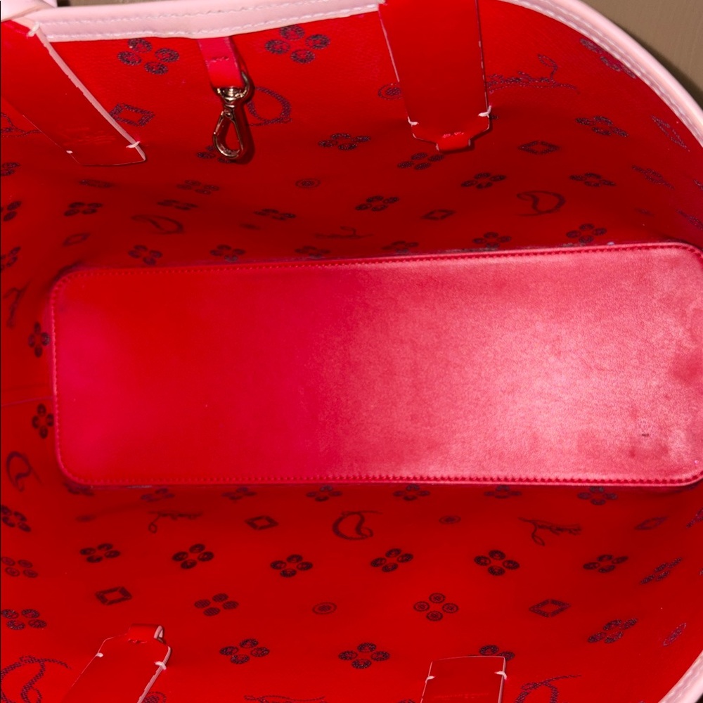 Christian Louboutin Light Pink Tote with Red Interior - Picture 12 of 16